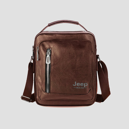 Sacoche JEEP en Cuir Fendu