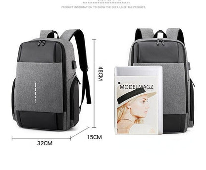 Sac a Dos Pour Ordinateur USB Moderne