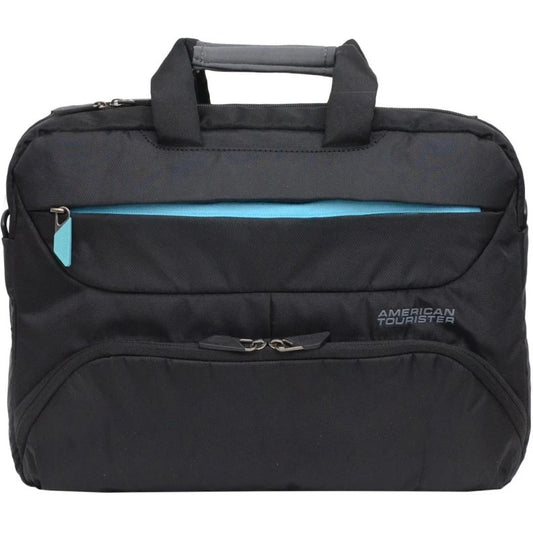 American Tourister Laptop Briefcase Amber